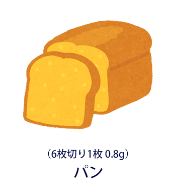 （6枚切り1枚 0.8g）パン